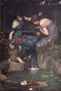 Nymphs Finding the Head of Orpheus John William Waterhouse